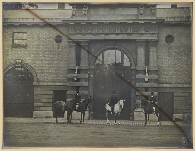 Zohrab and other horses of the Princes, taken at the Royal Mews, Buckingham Palace