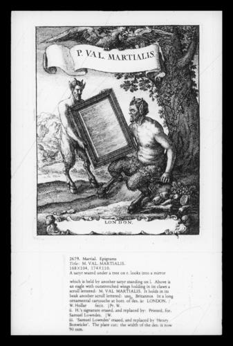 Martial, 'Epigrams'; title page Martial, 'Epigrams'; title page