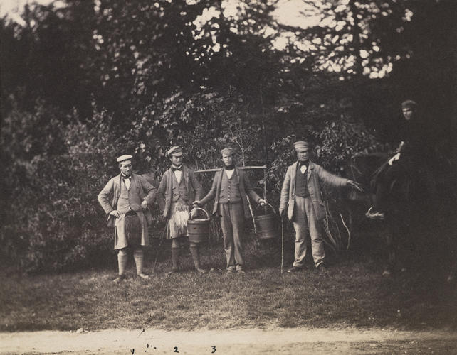 Group of foresters, Balmoral Estate