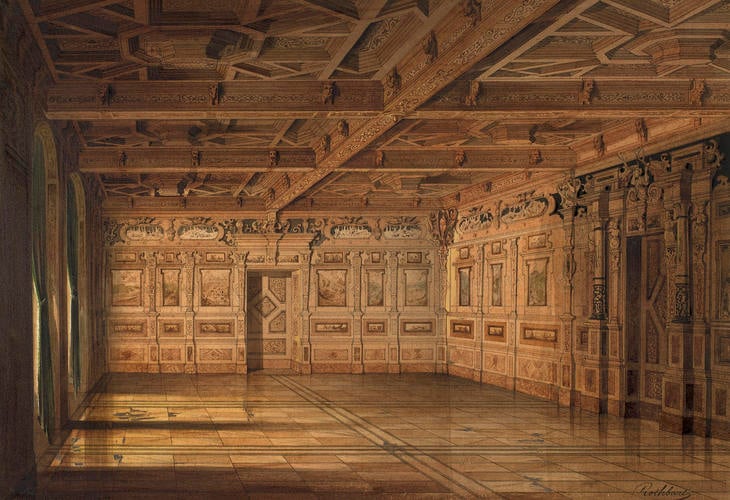 The Veste Coburg: the Hunting Room