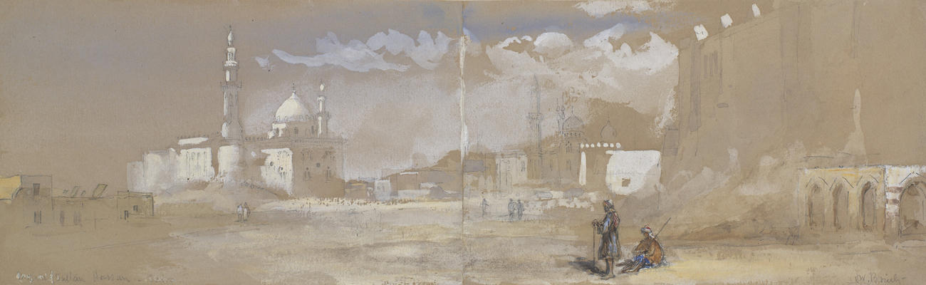 Cairo, the mosque of Sultan Hassan