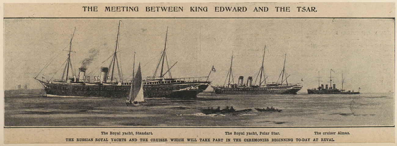 The Meeting between King Edward and the Tsar The Meeting between King Edward and the Tsar