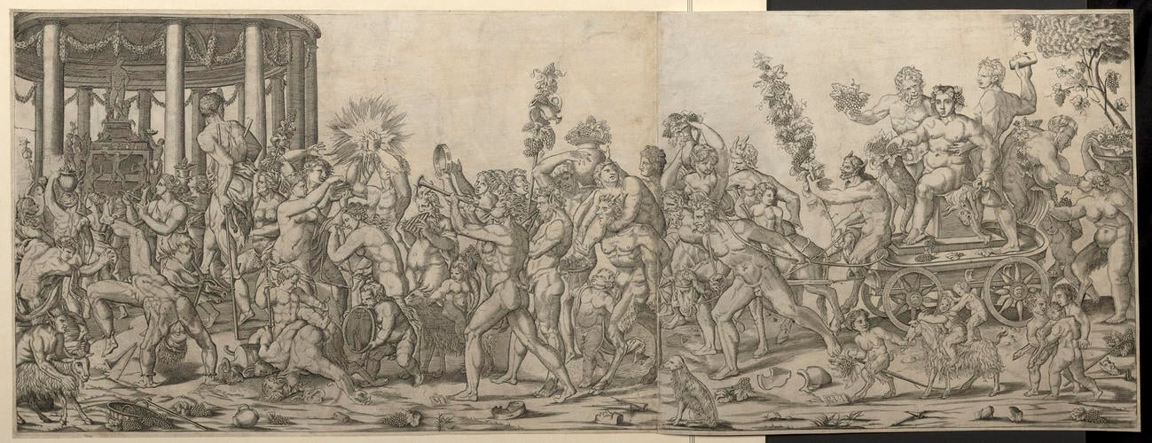 The Triumph of Bacchus and Silenus The Triumph of Bacchus and Silenus