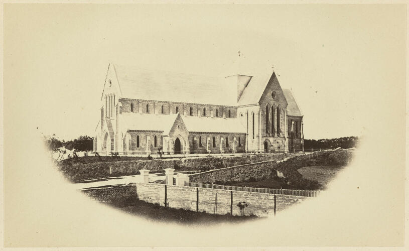 Fifty Views of Bermuda, 1869: Trinity Church, Hamilton