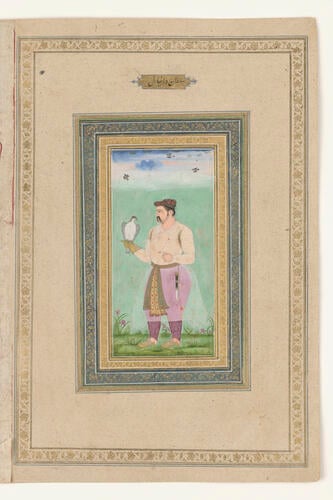 Master: Album of Mughal Portraits
Item: Portrait of Sultan Danyal Master: Album of Mughal Portraits
Item: Portrait of Sultan Danyal