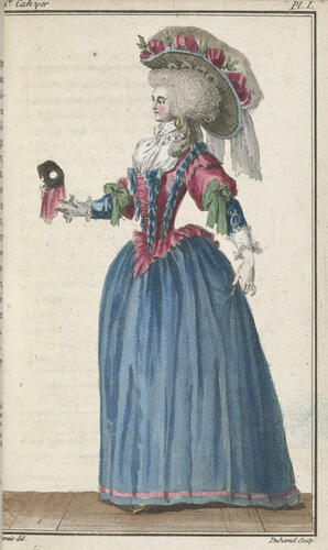 Cabinet des modes : costumes of the ladies of Paris from 1785-86 ; v. 1