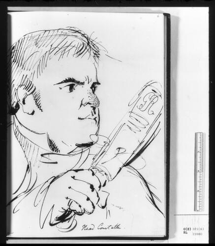 Haydon Album of Sketches of the Mock Election