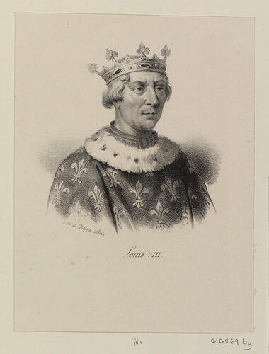 Master: [lithographs of the rulers of France from Pharamond, King of the Franks to Napoléon]
Item: Louis VIII