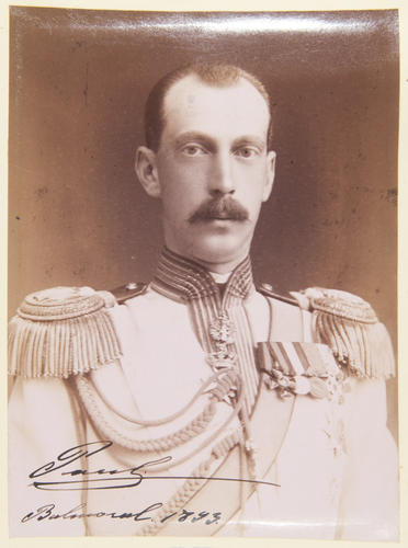The Grand Duke Paul of Russia, October 1893. [Album: Photographic Portraits, vol. 7/65 1892-1898]