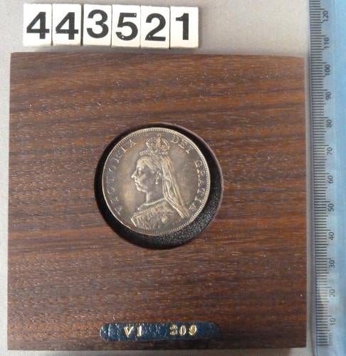 Victoria 'Jubilee head' double florin Victoria 'Jubilee head' double florin