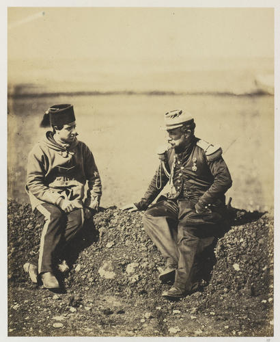 General Cissé and an aide-de-camp