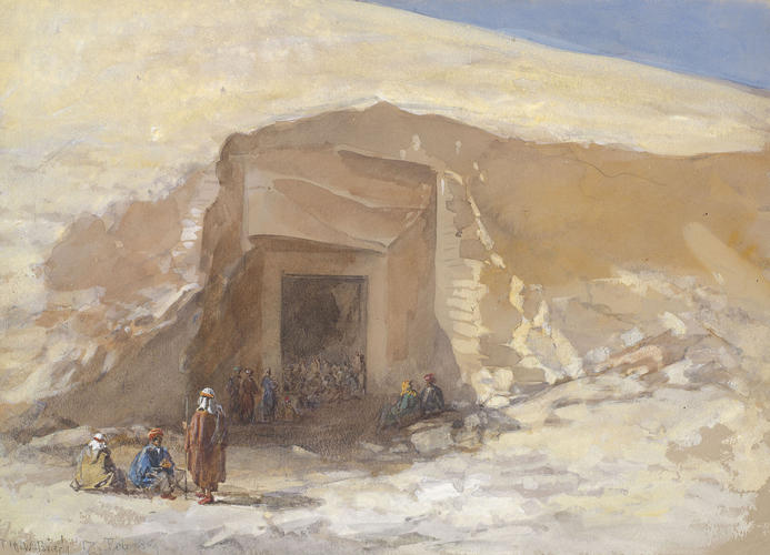 Thebes, Tombs of the Kings: entrance to Belzoni's Tomb