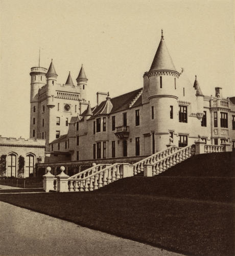 Balmoral Castle, the north terrace