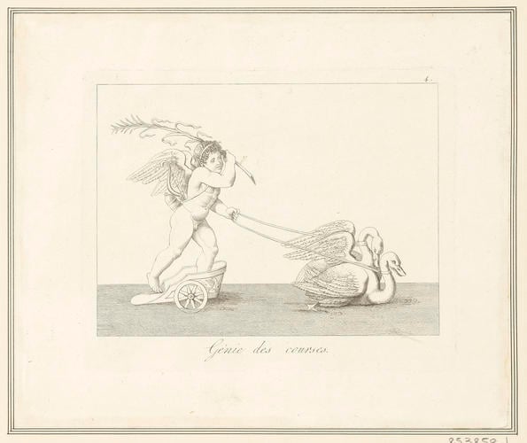 Master: Decoration of Cardinal Bibbiena's stufetta in the Vatican
Item: Cupid as winner of the races Master: Decoration of Cardinal Bibbiena's stufetta in the Vatican
Item: Cupid as winner of the races