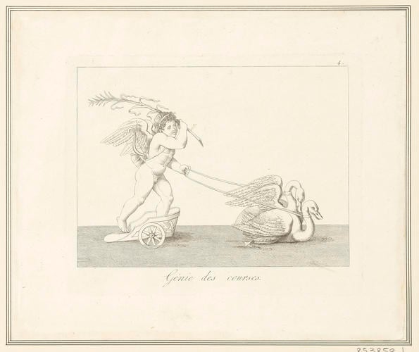 Master: Decoration of Cardinal Bibbiena's stufetta in the Vatican
Item: Cupid as winner of the races