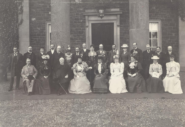 A House Party photograph at Mountstewart