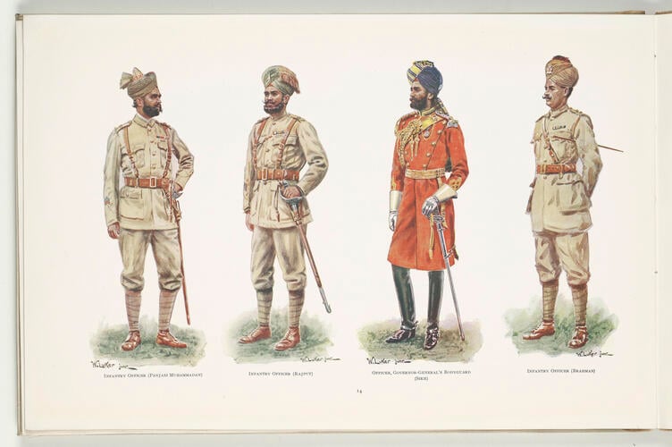 Our Indian Army : a record of the Peace Contingent's visit to England, 1919 / illustrated by W. Luker