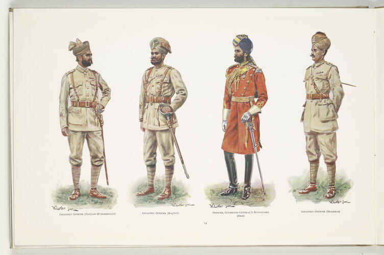 Our Indian Army : a record of the Peace Contingent's visit to England, 1919 / illustrated by W. Luker