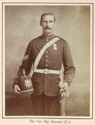 Battery Sergeant Major Bowman