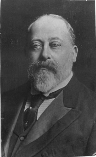 Portrait photograph of Albert Edward, Prince of Wales (1841-1910), c. 1880