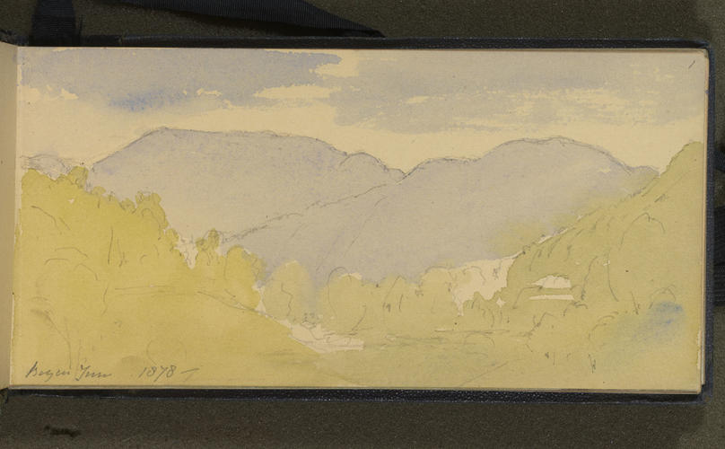 Master: Queen Victoria's Sketch Book 1878-1879
Item: A Highland landscape