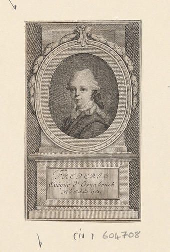 FREDERIC Eveque d' Osnabruck FREDERIC Eveque d' Osnabruck
