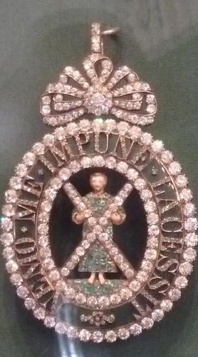 Order of the Thistle. King George V's sash badge