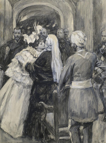 Arrival of the Emperor and Empress of Russia at Balmoral, 22 September 1896 Arrival of the Emperor and Empress of Russia at Balmoral, 22 September 1896