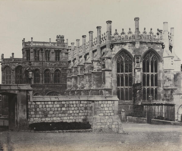 St George's Chapel, Windsor Castle, as seen from the Middle Ward