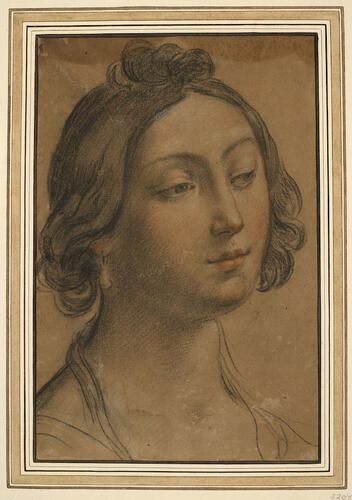The head of a woman The head of a woman