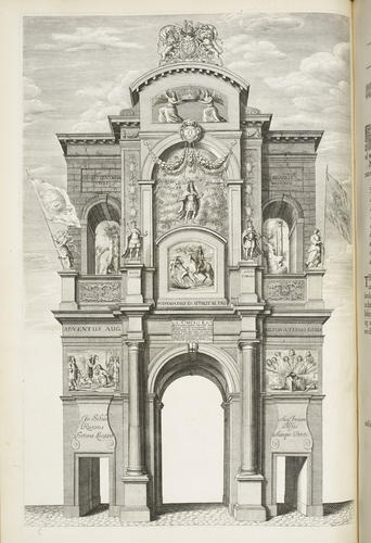 The Entertainment of His Most Excellent Majestie Charles II, in his passage through the City of London to his coronation : containing an exact accompt of the whole solemnity, the triumphal arches and cavalcade, delineated in sculpture ; the speeches and impresses illustrated from antiquity. To these is added a brief narrative of His Majestie's solemn coronation, with his magnificent proceeding, and royal feast in Westminster-Hall The Entertainment of His Most Excellent Majestie Charles II, in his passage through the City of London to his coronation : containing an exact accompt of the whole solemnity, the triumphal arches and cavalcade, delineated in sculpture ; the speeches and impresses illustrated from antiquity. To these is added a brief narrative of His Majestie's solemn coronation, with his magnificent proceeding, and royal feast in Westminster-Hall