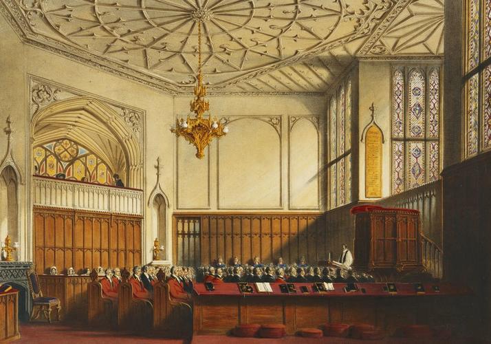 Master: Views of the Interior and Exterior of Windsor Castle
Item: The Private Chapel