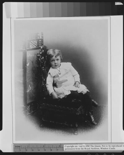 Princess Margaret of Connaught, 1885 [in Portraits of Royal Children Vol. 34 1885-1886]