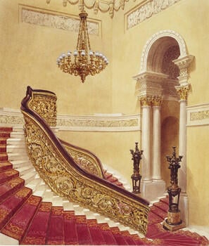The Landing of the Grand Staircase, Buckingham Palace