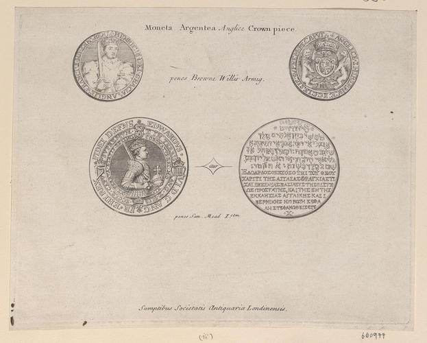 [Coin and Medal of Edward VI]
