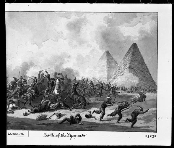 The Battle of the Pyramids, 1798 The Battle of the Pyramids, 1798