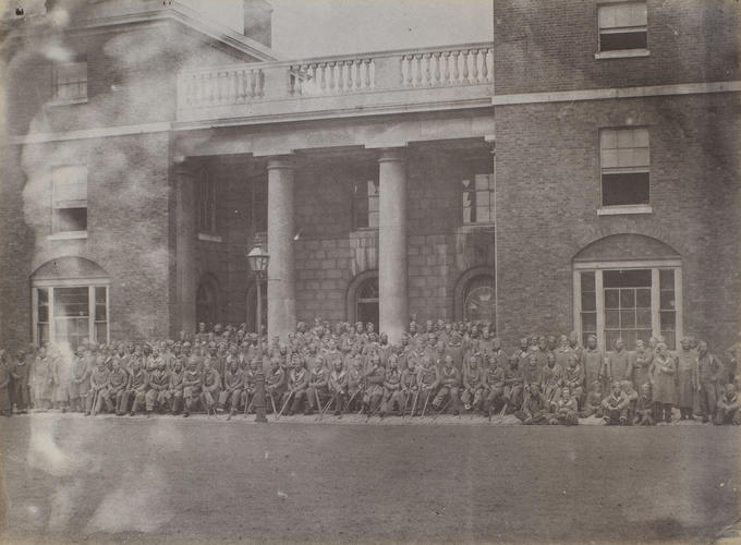 Wounded Crimean War Veterans at Chatham Military Hospital Wounded Crimean War Veterans at Chatham Military Hospital