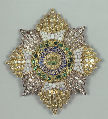 Saxe-Ernestine House Order. Prince Albert's civil star