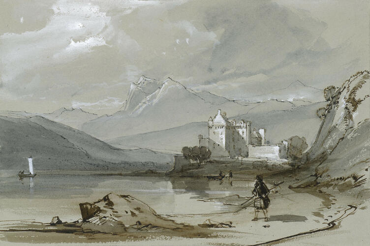 Castle on the shore of a loch