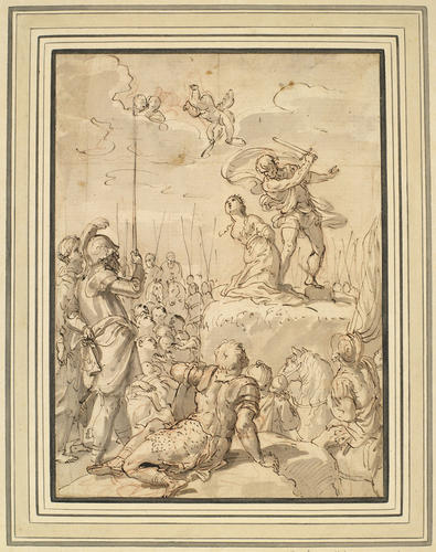 The Martyrdom of a female Saint