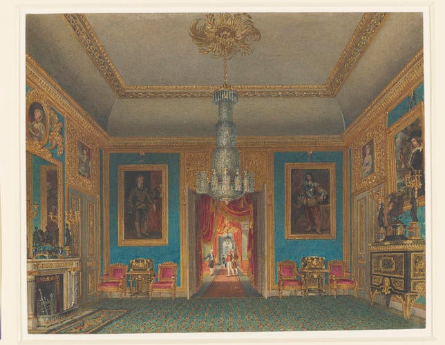 The Ante Room looking north, Carlton House