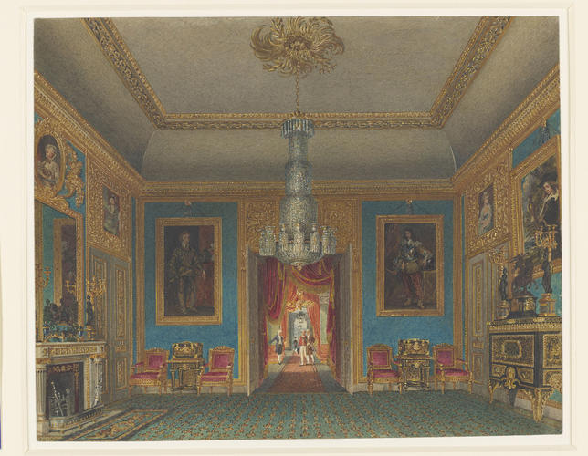 The Ante Room looking north, Carlton House