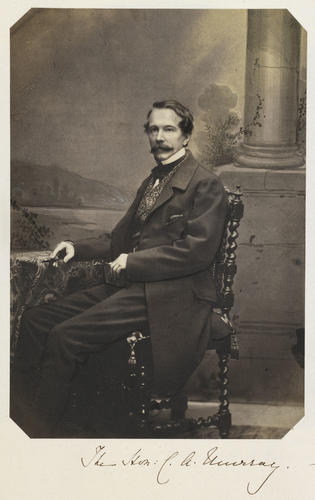 The Hon. Charles Augustus Murray, Extra Groom-in-Waiting, 1859 [Photographic Portraits Vol. 3/61 1856-1863]