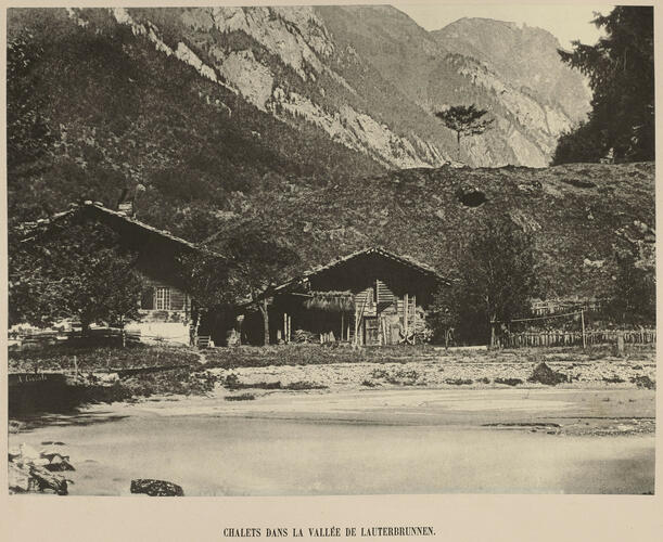 Chalets dans la Vallee de Lauterbrunnen