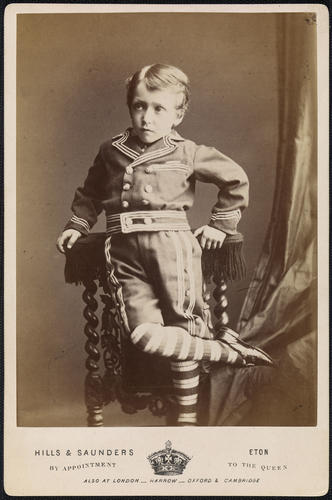 Albert, Duke of Schleswig-Holstein-Sonderburg-Augustenburg (1869-1931) as a child