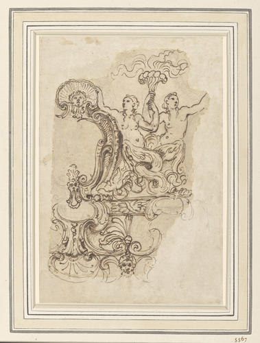 A design for a cartouche A design for a cartouche