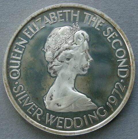 Jersey. Proof silver £2. 50p, 1972, commemorating the Silver Wedding of Elizabeth II Jersey. Proof silver £2. 50p, 1972, commemorating the Silver Wedding of Elizabeth II