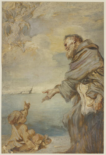 St Augustine encountering the Child on the Seashore