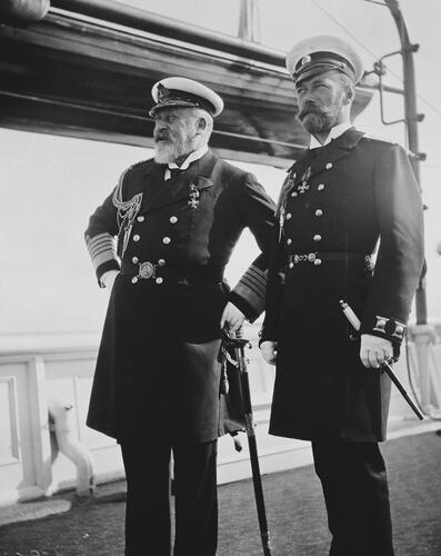 King Edward VII and Tsar Nicholas II