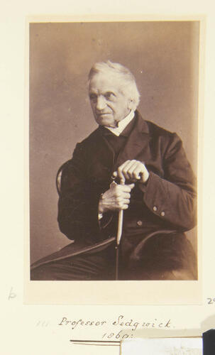 Professor Sedgwick, 1869 [Photographic Portraits Vol. 4/62 1861-1876]